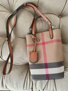 チェック柄ショルダーバッグ