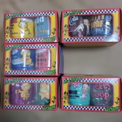 値下げ中 ベティ・ブープ ＆ ガーフィールド スタッキングマグカップ 5箱セット