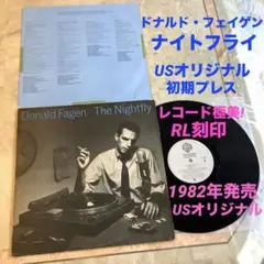 美盤‼︎USオリ盤MASTERDISK刻印　ドナルド・フェイゲン　ナイト・フライ Donald Fagen / The Nightflyから見るデッドワックスの“刻印