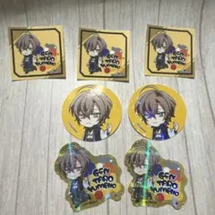 ヒプノシスマイク トレーディングコレクトステッカーA 夢野幻太郎