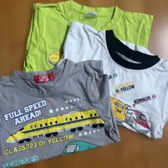 新幹線デザイン Tシャツ 3枚セット