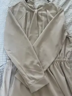ボウタイ　シャツワンピース