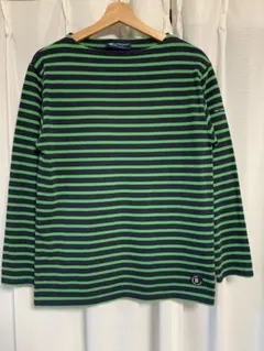 美品 SAINT JAMES ウェッソンT4 グリーン/ネイビーのサムネイル
