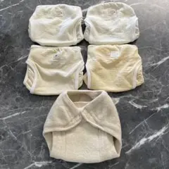 【SALE】Kotori works disana 布おむつカバー　5点おまとめのサムネイル
