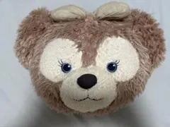 ダッフィーシェリーメイフェイスぬいぐるみクッション