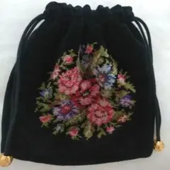 ✴️人気✴️フェイラー　巾着ポーチ　ブラック