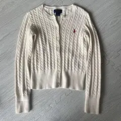 POLO RALPH LAUREN ケーブルニットカーディガン　S（7）