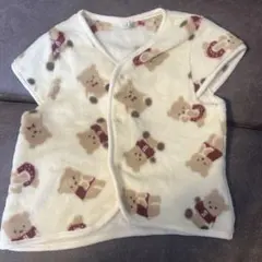 西松屋　クマ柄スリーパー 90cm