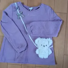 any FAM パープル トレーナー 120cm