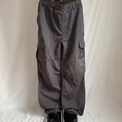 90s archive cargo parachute pants y2k