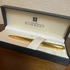 【ジバンシィ】新品未使用　シャープペンシル ゴールド　金色　専用箱付きのサムネイル