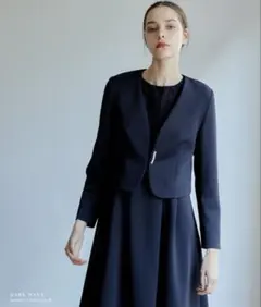 新品未使nianaセレモニースーツ入園式 卒園式 入学式 卒業式 ママ　ネイビー