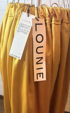 LOUNIE ギャザーロングスカート 38 マスタード 春カラーのサムネイル