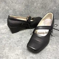 美品✨アシックス ペダラ pedala ストラップパンプス 2E 幅広　23cm