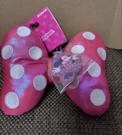 ディズニー　ランド　ミニー パルパルーザ キーチェーン 新品　リボン