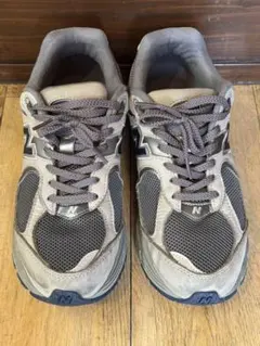 タグ付き 美品 New Balance ML2002RA ロゴ スニーカー 24 タグ付き 美品 New Balance ML2002RA ロゴ スニーカー 24 - メルカリ