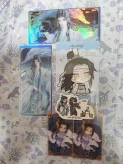 魔道祖師　MiMi 完結記念展　PASH！　缶バッジ　魏無羨　藍忘機　忘羨 魔道祖師 魏無羨 藍忘機 完結記念展 公式茶屋 mixx garden 缶バッジ