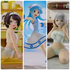 侵略！イカ娘 ＆ ホロライブ Relax time 大空スバル 白銀ノエル 3種