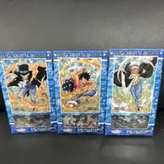 ONEPIECE　ワンピース　パズル　ルフィ　サボ　ロー　新品