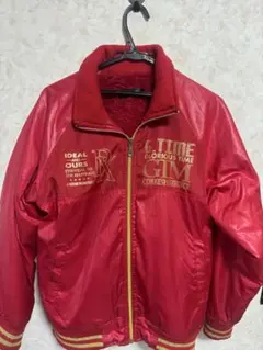 ブルゾン　ジッパー　裏起毛　90年代