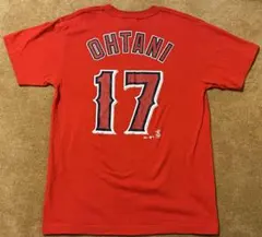 MLB公式 大谷翔平 17 Tシャツ M エンゼルス MVP Majestic