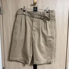 COMOLI ベルテッドチノ ショートパンツ サイズ0のサムネイル