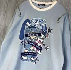 【新品】RAD FOUR REAL 肩ジップ　裏起毛　プルオーバー　L