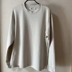ユニクロ　エアリズムコットンクルーネックTシャツ　長袖　M