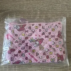 サンリオ キルトシリーズ シークレットミニフラットポーチ　マイメロディ
