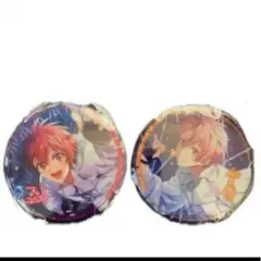 IDOLiSH7 アイナナ　缶バッジ　七瀬陸　和泉三月　ホログラム　記念日