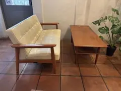 【カリモク60】Kチェア2シーター