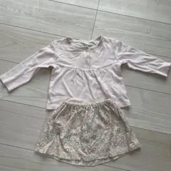 80cm コムサ　セットアップ