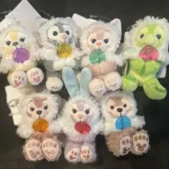 ぬいぐるみチャーム　ダッフィー＆フレンズのホワイト・ウィンタータイム・ワンダーズ