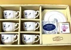 未使用 ノリタケ 6客 クラフトーン ティーカップ＆ソーサー NORITAKE