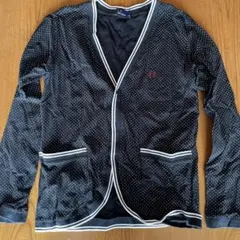 FRED PERRY ドット柄 カーディガン M 日本製