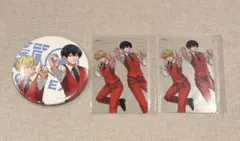 少年ジャンプ＋コレクション缶バッジ　特典クリアカード　忘却バッテリーセット