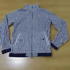 FRED PERRY ギンガムチェック ジップアップブルゾン Mのサムネイル
