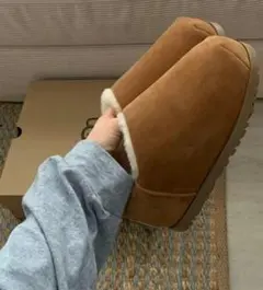 UGG ブラウン ムートンブーツ##