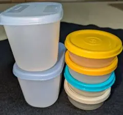 Tupperware フリーザーメイトS#2×2フリーザーボール×4個 合計6個のサムネイル