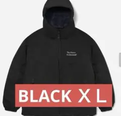 ENNOYとスタイリスト私物 PADDED NYLON HOODIE 黒