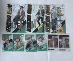 ウィンブレ　まねきねこ　クリアカード　ポストカード