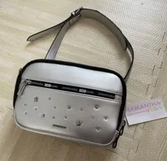 サマンサベガ star シルバー ボディーバッグ