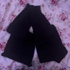 ハイウエスト ブラック レギンス