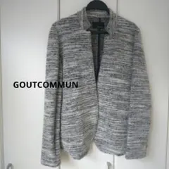 グレー ミックス ジャケット グーコミューン