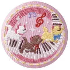 Disney Characters 刺繍缶バッジビスケット2