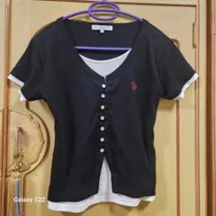 未使用　U.S. POLO ASSN. レイヤード風Tシャツのサムネイル