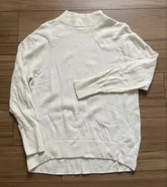 I.T.'S. international ハイネックセーター オフホワイト