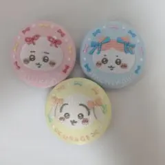 ちいかわ 刺繍缶バッジ ２ ちいかわ ハチワレ うさぎ 3点セット