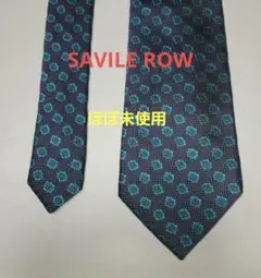 SAVILE ROW シルクネクタイ ダークブルー