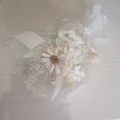 プリザーブドフラワー ブーケ 薄グリーン